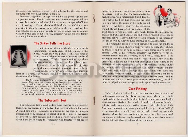 Tuberculosis Consumption MET Life Insurance Vintage Medical Booklet