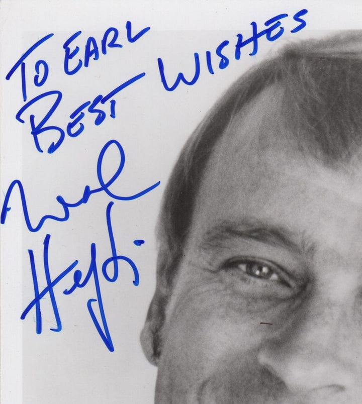 Neal Hefti Batman Theme Music Jazz Trumpet Vintage Autograph Signed Promo Photo