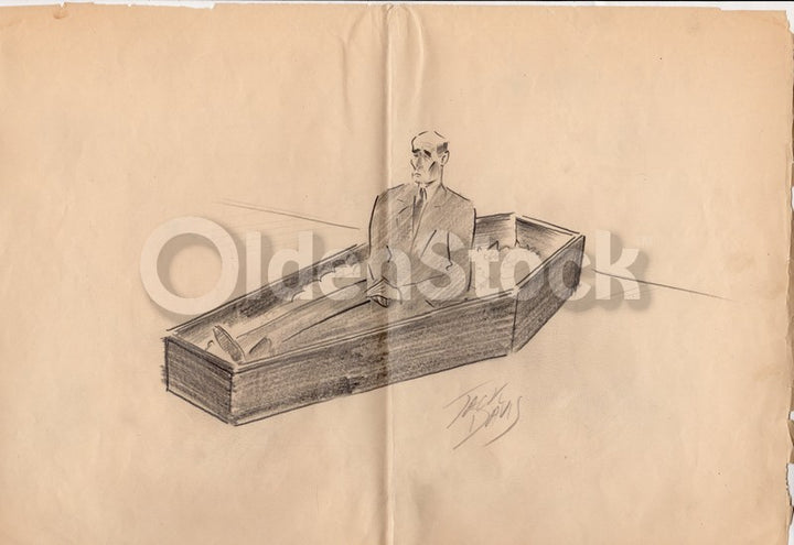 Jack Davis Mad Magazine & Horror Comic Book Artist Original Signed Sketch