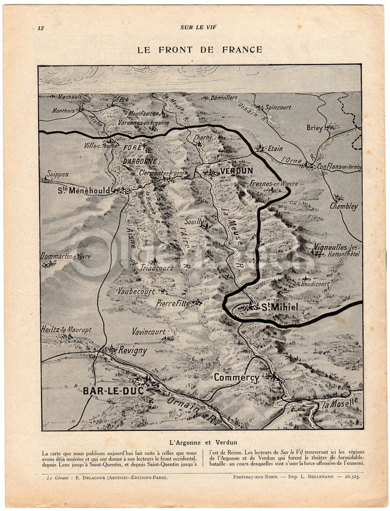 Georges Guynemer French Fighter Pilot Antique WWI Military News Magazine 1917