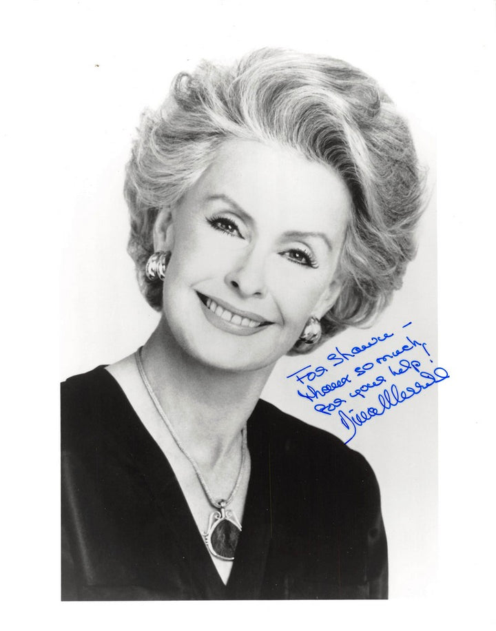 Dina Merrill Operation Petticoat Movie Actress Original Autograph Signed 8x10 Photo