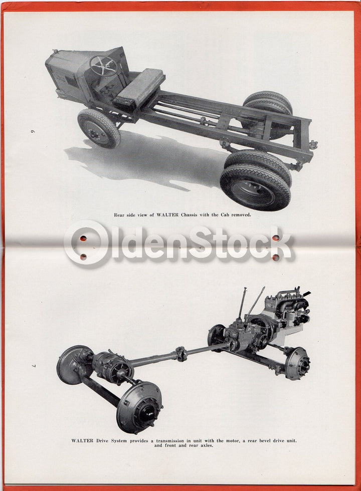Walter Motor Truck Company Queens Long Island Antique Tractor Manual 1936