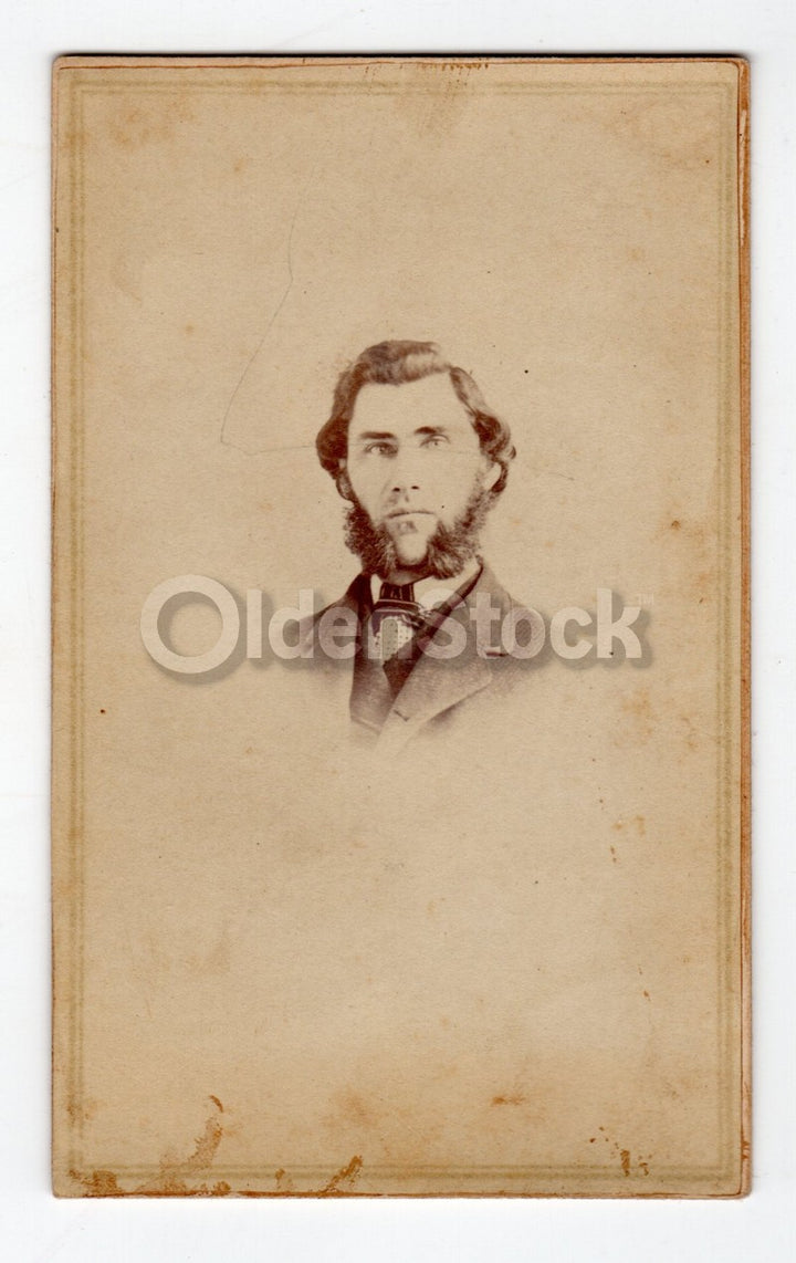 Elisha Smedley & Sons Marion New York IDed Antique CDV Photos