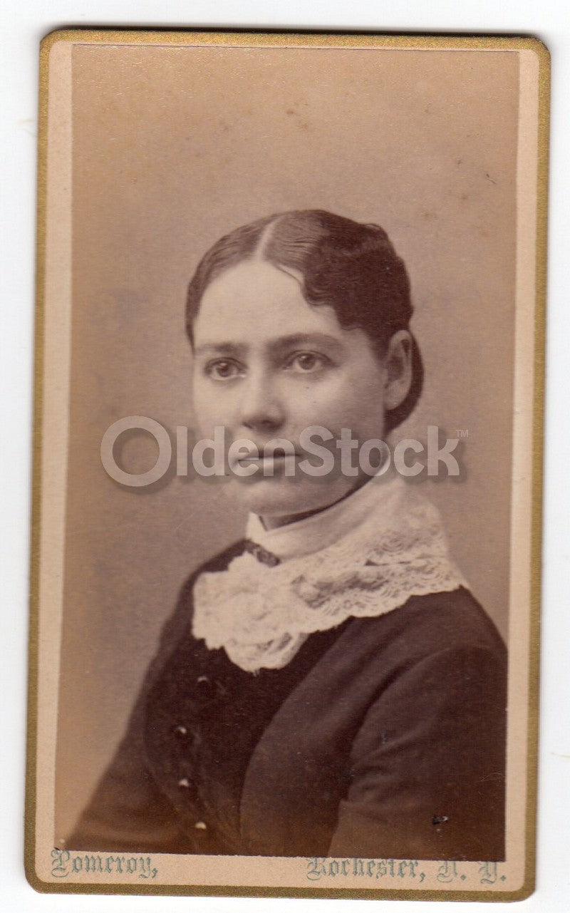 Mr & Mrs A. B. Short Rochester New York Antique Victorian CDV Photos