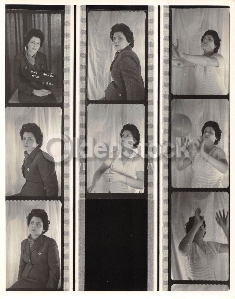 Plus Size Amateur Fashion Model Middle-age Lady Vintage 1960s Photoshoot 8x10 Ph