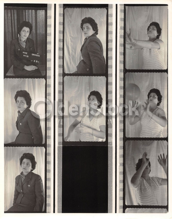 Plus Size Amateur Fashion Model Middle-age Lady Vintage 1960s Photoshoot 8x10 Ph