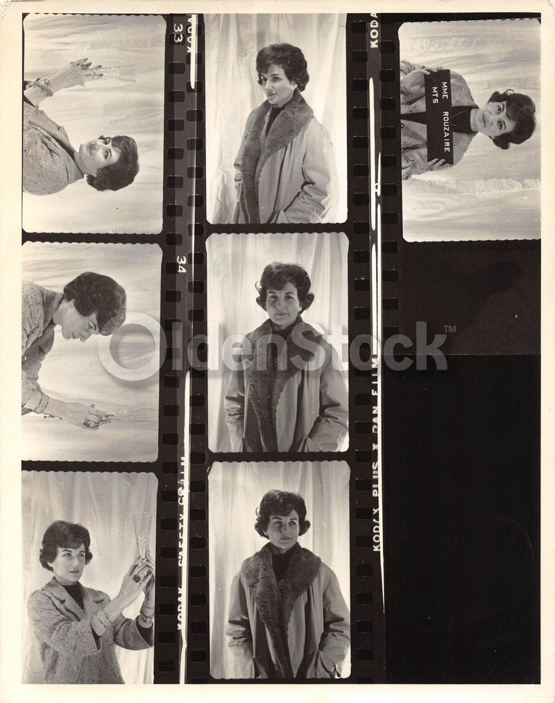 Amateur Fashion Model Middle-age Lady Vintage 1960s Photoshoot 8x10 Photo