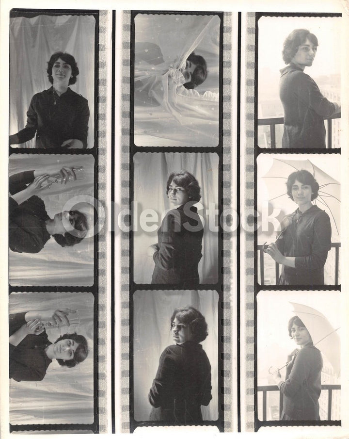 Amateur Fashion Model Coy Poses Vintage 1960s Photoshoot 8x10 Photos lot