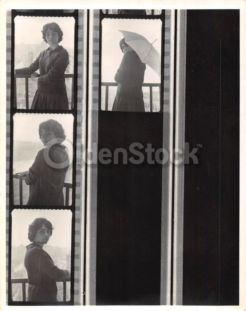 Amateur Fashion Model Coy Poses Vintage 1960s Photoshoot 8x10 Photos lot