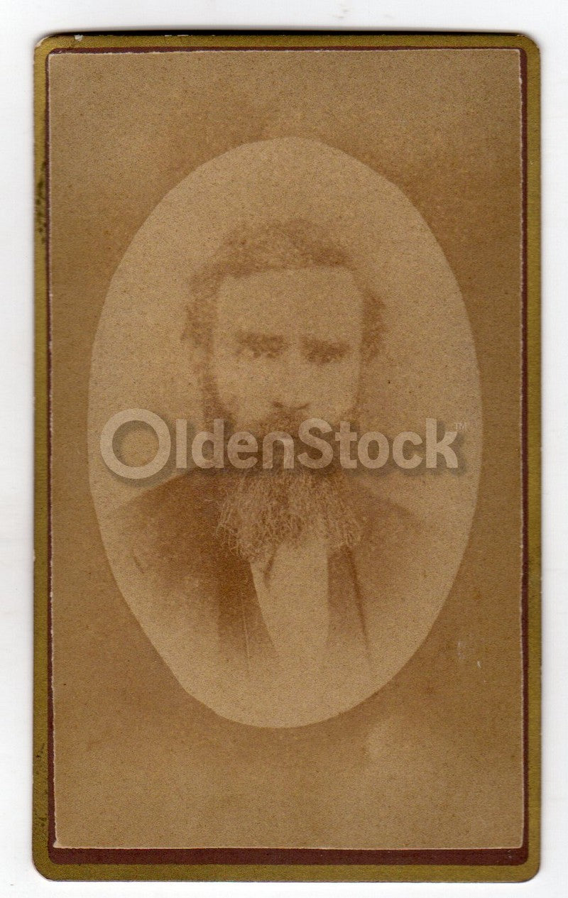 Caldwell Charles Huggins Dansville New York Antique CDV Photo