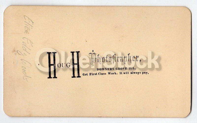 Ally Hall Eddy Homestead Geneva New York Antique Victorian CDV Photos