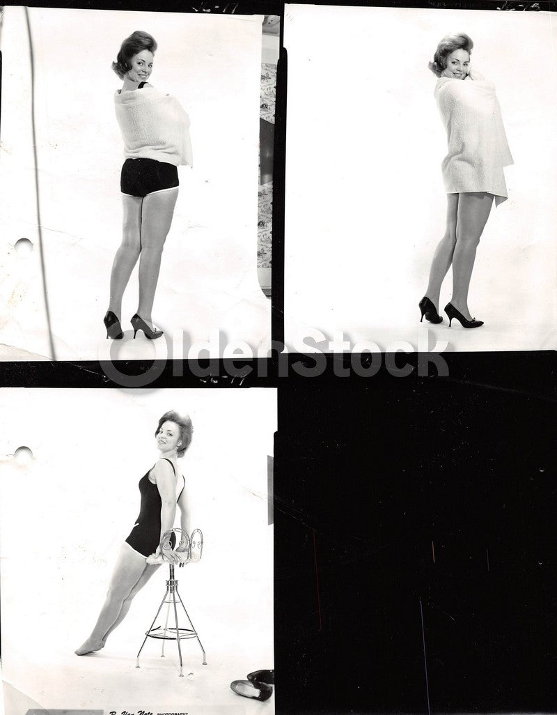 Amateur Fashion Model 1960s Pin-up Swimsuit Vintage Photoshoot 8x10 Photo