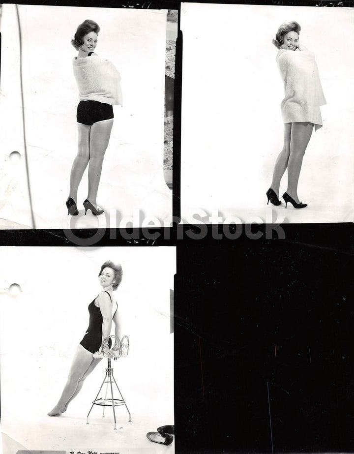 Amateur Fashion Model 1960s Pin-up Swimsuit Vintage Photoshoot 8x10 Photo