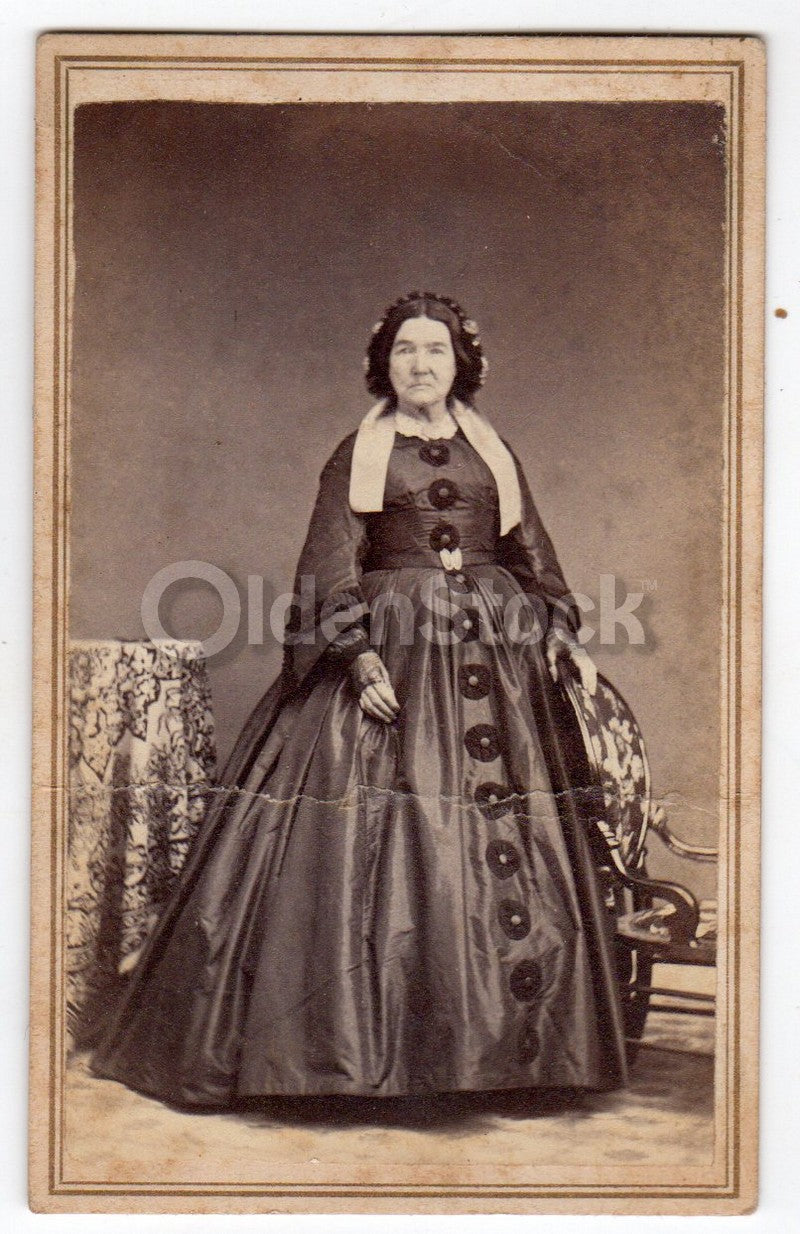 Anna Huggins Marion New York Victorian Woman Antique CDV Photographs
