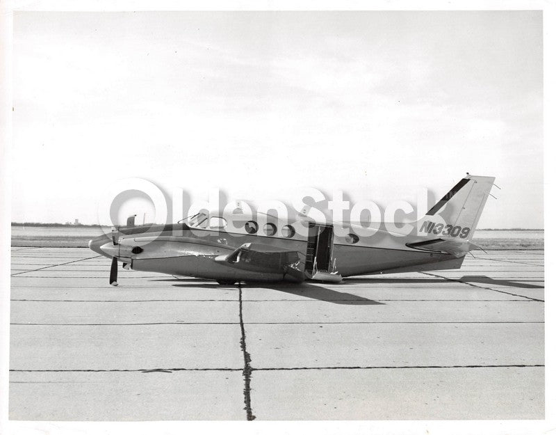 Beech Aircraft Plane Crash Wichita Kansas Vintage Insurance Wreck Photos lot