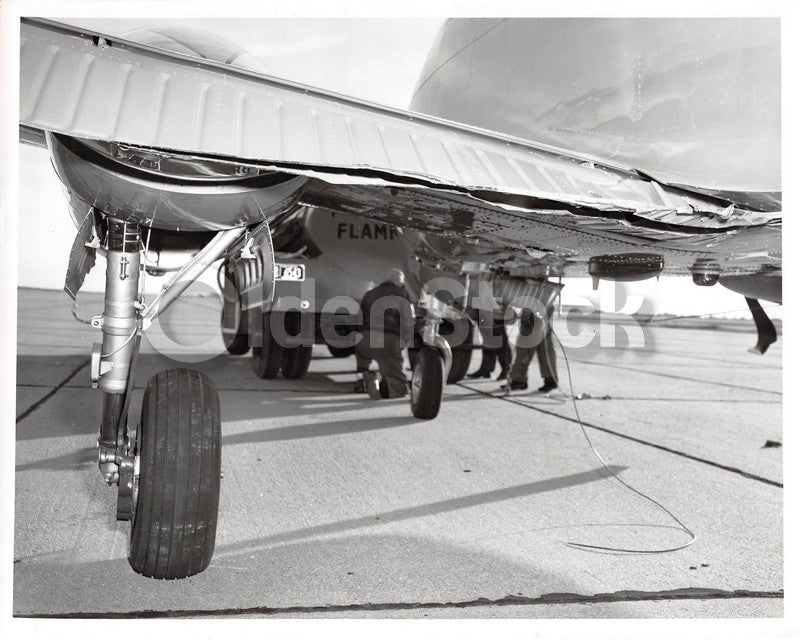 Beech Aircraft Plane Crash Wichita Kansas Vintage Insurance Wreck Photos lot