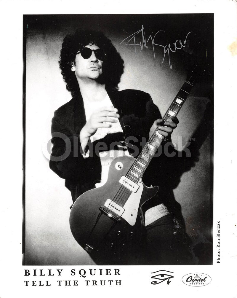 Billy Squier My Kind of Lover Song Rock Musician Vintage Autograph Signed Promo