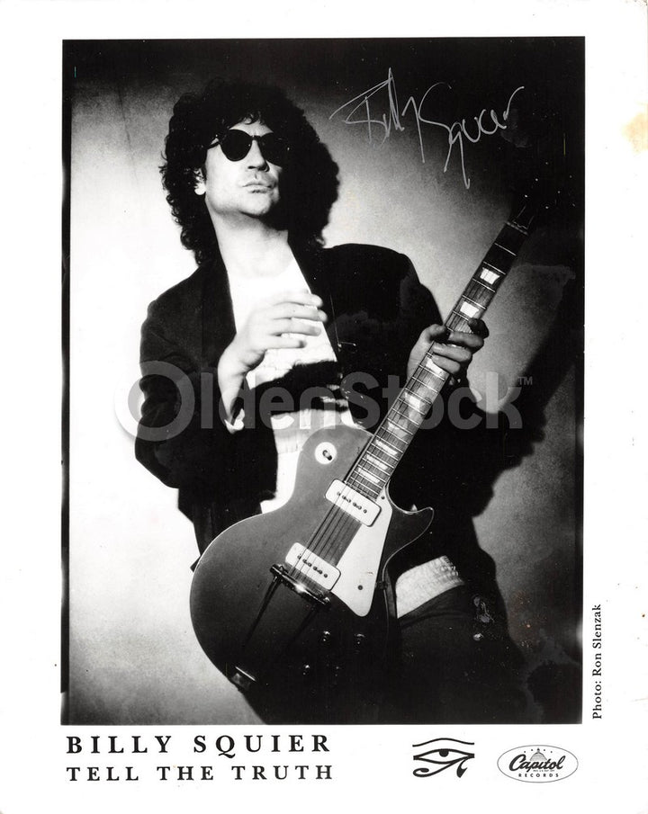 Billy Squier My Kind of Lover Song Rock Musician Vintage Autograph Signed Promo