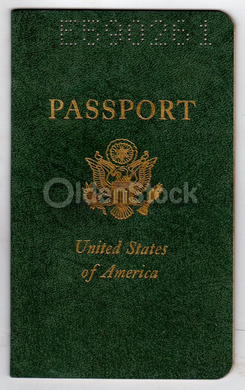 Cancelled US Passport Stamps to London Dover Drewitz Schweiz & more