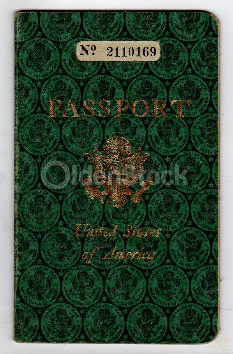 Cancelled US Passport Stamps to France London Zurich Bromma & more