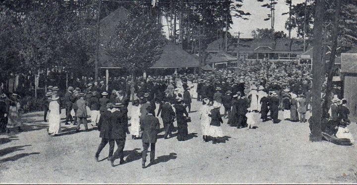 Riverside Park Waltz Song Antique Sheet Music by Ella Smith 1913