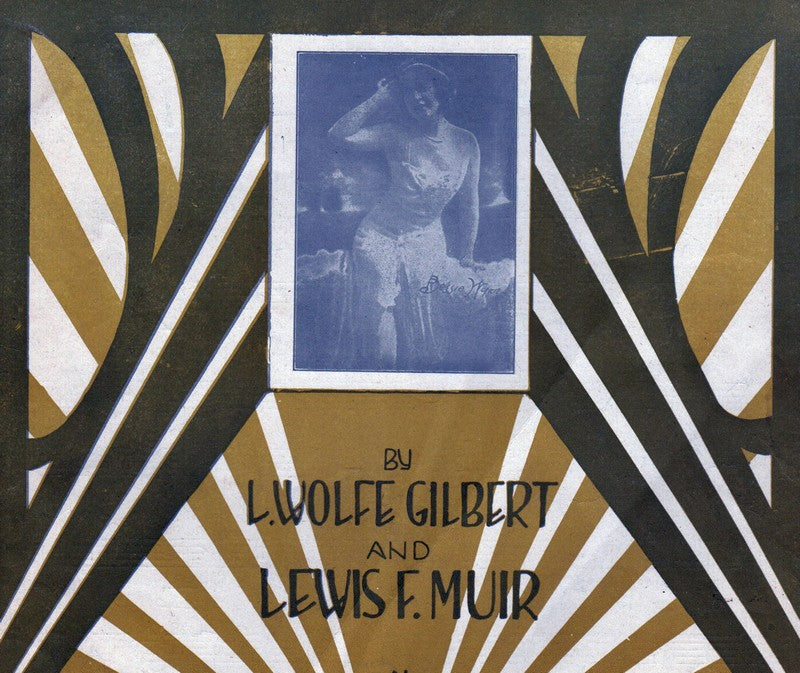 Here Comes My Daddy Bessie Wynn Song Antique Sheet Music 1912