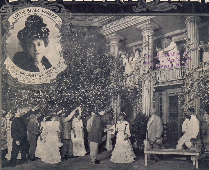 Under Southern Skies Lottie Blair Parker Antique Southern Sheet Music 1902