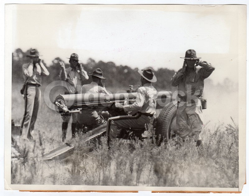 General Chester Clinton Kennedy Assassination Aide Antique News Press Photo 1935