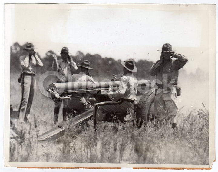 General Chester Clinton Kennedy Assassination Aide Antique News Press Photo 1935