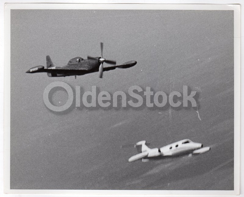 Cavalier Aircraft Enforcer Mustang Fighter Plane Vintage Test Flight Photos lot