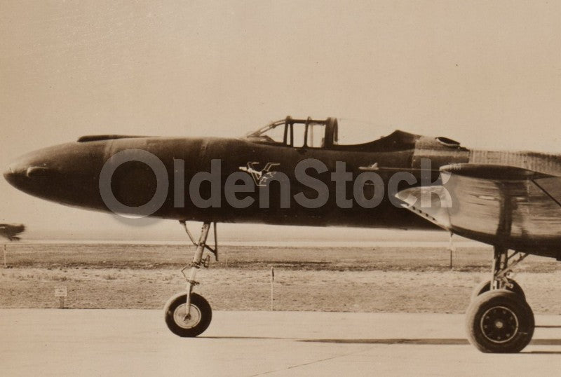 Vultee XP-54 Swoose Goose Protoype WWII Fighter Plane Original Military File Photo