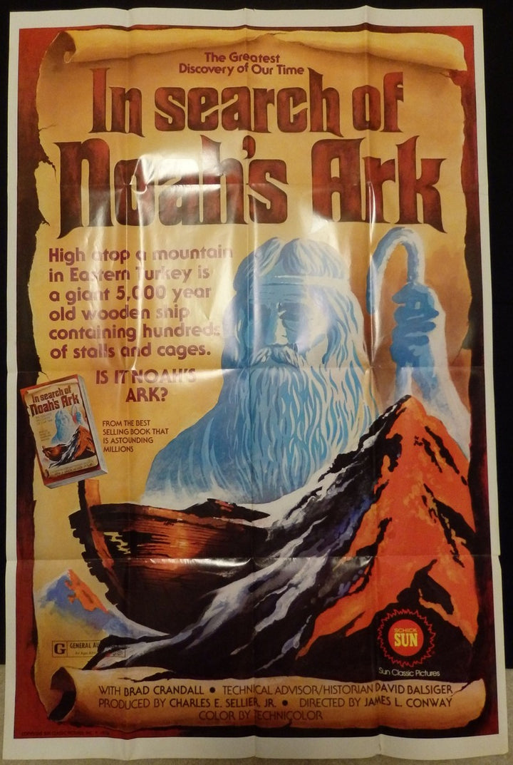In Search of Noah's Ark Schick Sun Religious History Original Movie Poster