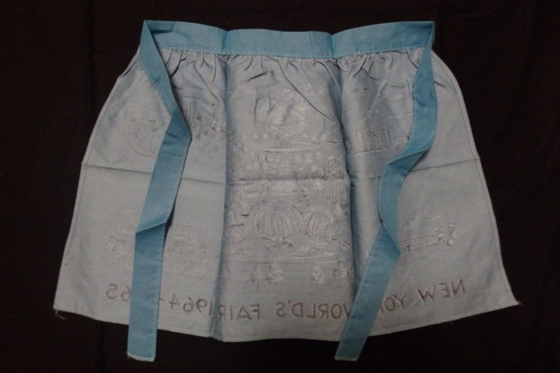 New York World's Fair 1964 Official Hostess Apron Souvenir Kitchen Apron US Steel