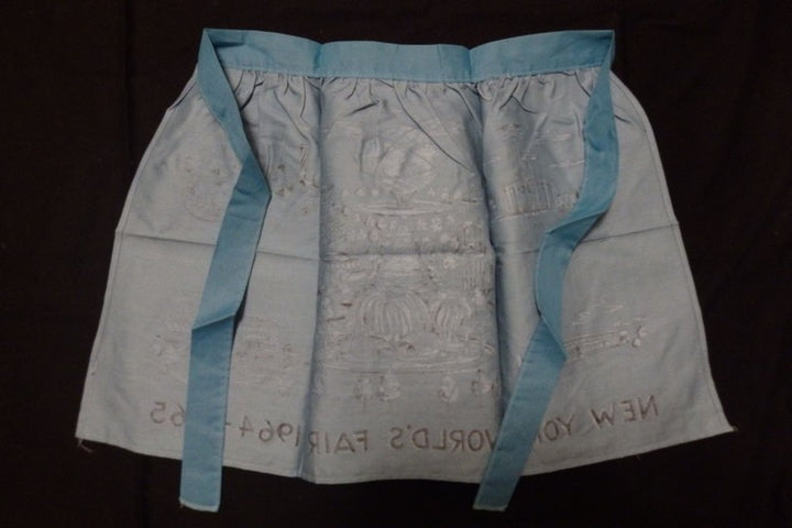 New York World's Fair 1964 Official Hostess Apron Souvenir Kitchen Apron US Steel