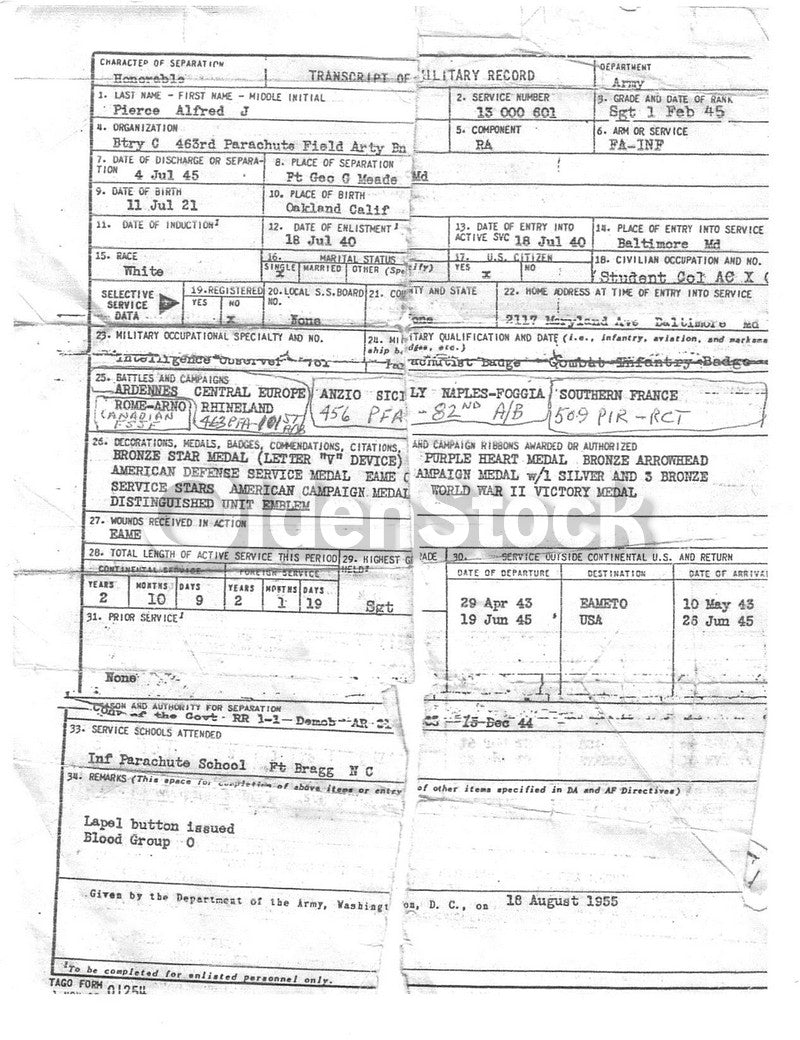 WWII Bronze Star Purple Heart War Hero Cancelled Cold War Passport Travel Docs