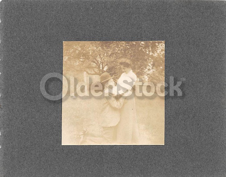 Lesbian Humor Photo Fun Antique Snapshots of Girl Lovers Crossdressing Play