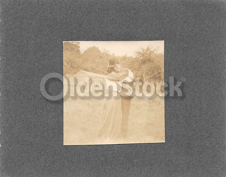 Lesbian Humor Photo Fun Antique Snapshots of Girl Lovers Crossdressing Play
