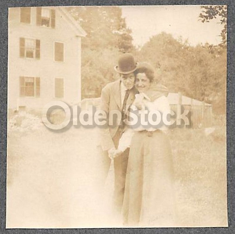 Lesbian Humor Photo Fun Antique Snapshots of Girl Lovers Crossdressing Play