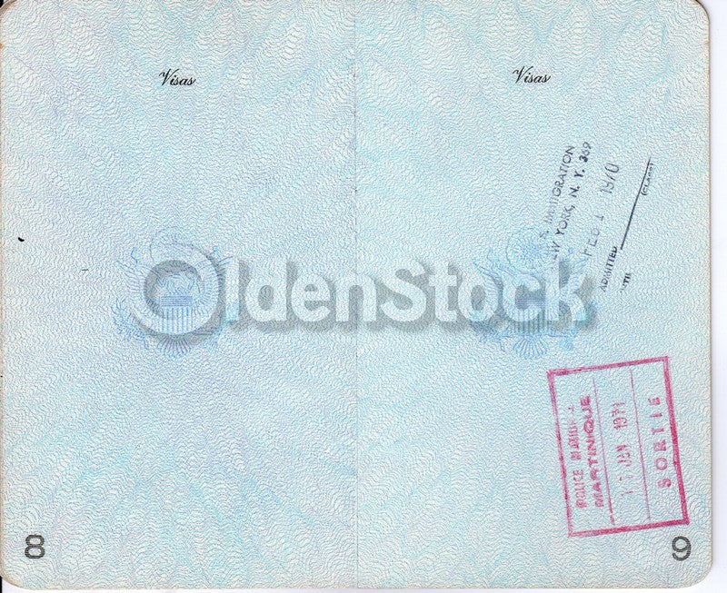 Cancelled US Passport Six Days War Travel Restrictions - Algeria Iraq Israel