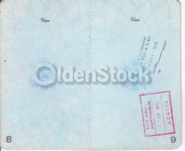 Cancelled US Passport Six Days War Travel Restrictions - Algeria Iraq Israel