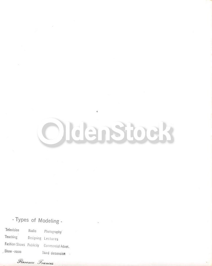 Boston Back Bay Girl Next Door 1950s Fashion Model Boston University Headshot Photo