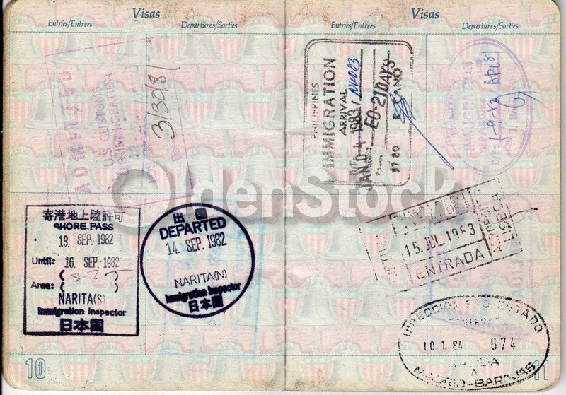 WWII Bronze Star Purple Heart War Hero Cancelled Cold War Passport Travel Docs