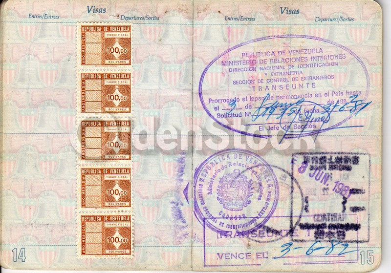 WWII Bronze Star Purple Heart War Hero Cancelled Cold War Passport Travel Docs
