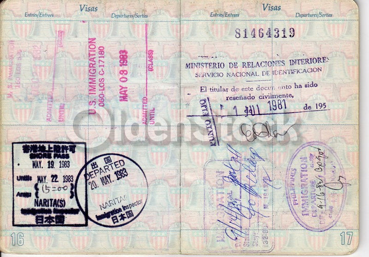 WWII Bronze Star Purple Heart War Hero Cancelled Cold War Passport Travel Docs