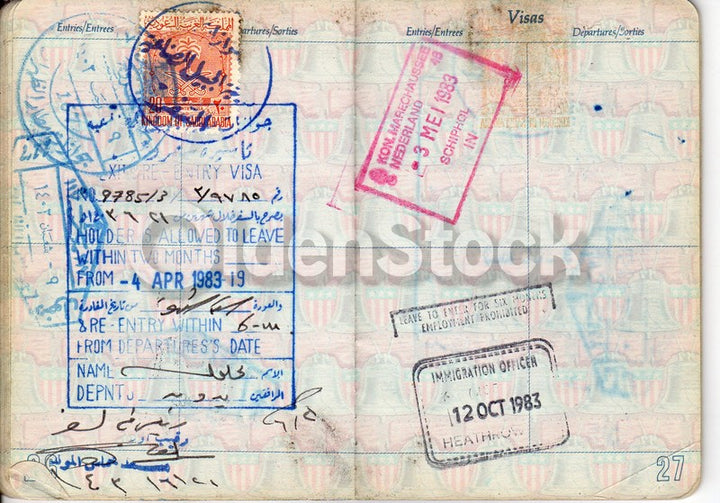 WWII Bronze Star Purple Heart War Hero Cancelled Cold War Passport Travel Docs