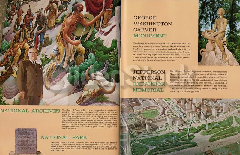 Missouri Show Me Vacationland Vintage Graphic Advertising Travel Magazine